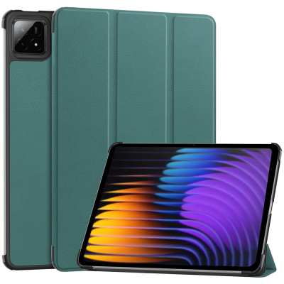„Saige" Flip case - green (Xiaomi Pad 7 / Pad 7 Pro / Pad 8 / Pad 8 Pro)