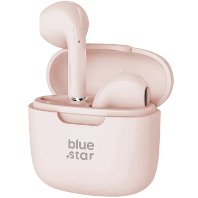 „Blue Star“ TWS Wireless Fi7 headphones - Pink
