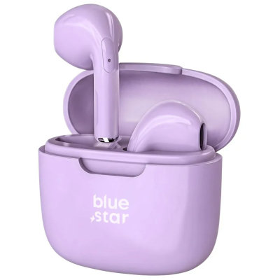 „Blue Star“ TWS Wireless Fi7 headphones - Purple