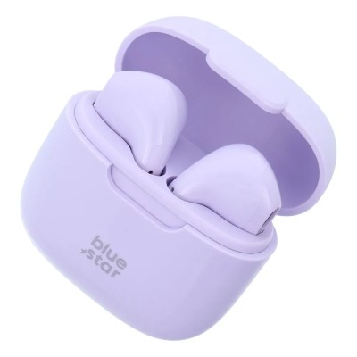„Blue Star“ TWS Wireless Fi7 headphones - Purple