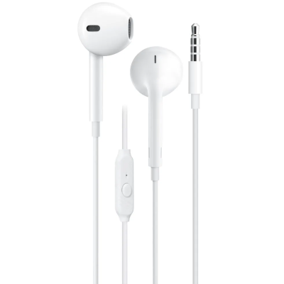 „Blue Star“ PA-E65 Earphones with AUX Connector - White