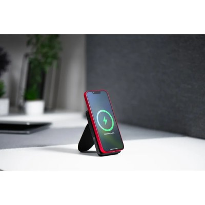 „Forcell“ Magnetic Air MagStand Power Bank - Black (10000 mAh, 20W)