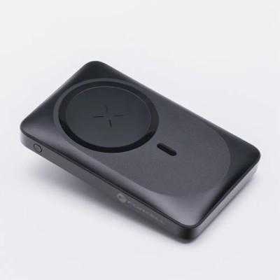 „Forcell“ Magnetic Air MagStand Power Bank - Black (10000 mAh, 20W)