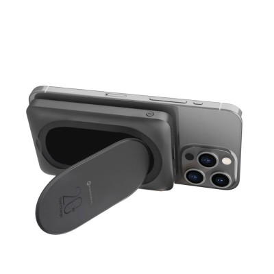 „Forcell“ Magnetic Air MagStand Power Bank - Black (10000 mAh, 20W)