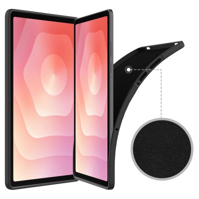 "Shell" Hard Silicone (TPU) Case - Black (Galaxy Tab S11)