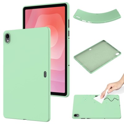 "Shell" Hard Silicone (TPU) Case - green (Galaxy Tab S11)