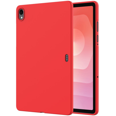 "Shell" Hard Silicone (TPU) Case - red (Galaxy Tab S11)