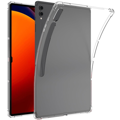 Sustiprintos apsaugos kieto silikono (TPU) dėklas - skaidrus (Galaxy Tab S10 Ultra)