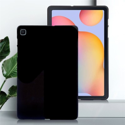 Samsung Galaxy Tab S6 Lite 10.4 (P615, P610, P613, P619) kieto silikono TPU juodas dėklas - nugarėlė | Priedai.lt