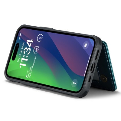 „CaseMe“ Wallet case - green (iPhone 15)