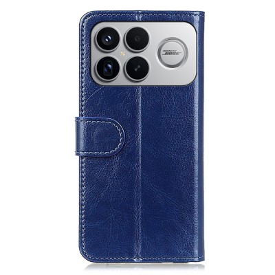 "Binfen" Flip Book Case - Blue (Poco F8 Ultra)