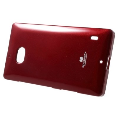 Nokia Lumia 930 raudonas Mercury kieto silikono (TPU) dėklas / Priedai.lt