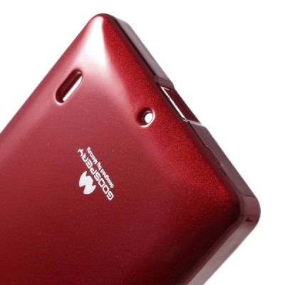 Nokia Lumia 930 raudonas Mercury kieto silikono (TPU) dėklas / Priedai.lt