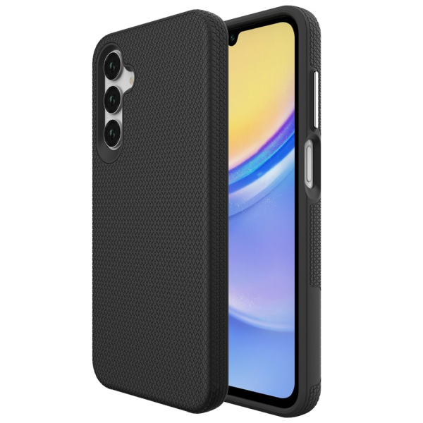 „TUKU“ Shockproof hard silicone case - black (Galaxy A37 / A27 / A36 / A56)