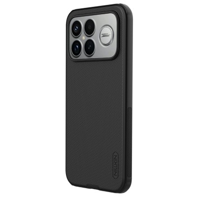 "Nillkin" Frosted Shield Pro Case Cover - Black (Poco F8 Ultra)