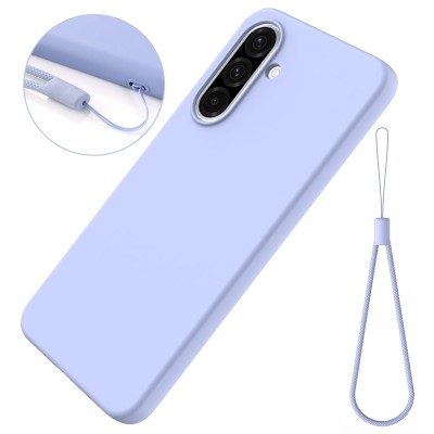 "Shell" hard silicone (TPU) case - purple (Galaxy A56 / A36)