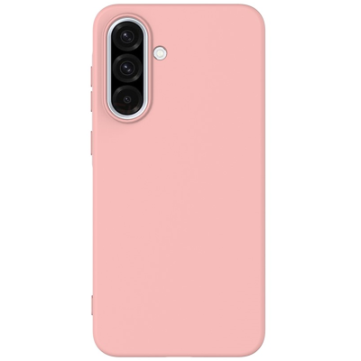 „Shell“ hard silicone (TPU) case - pink (Galaxy A56 / A36)