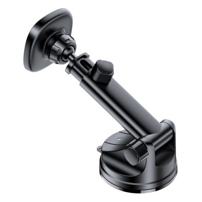 "ACEFAST" magnetic black car phone holder (by the window) | Priedai.lt