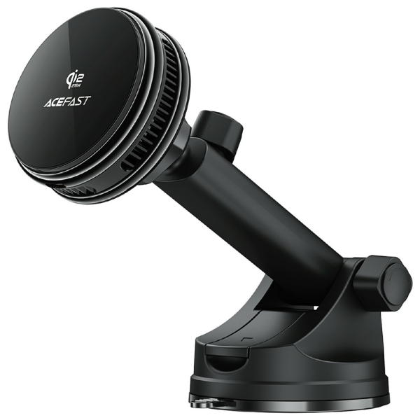 ACEFAST D67 Magnetic Magsafe Car Phone Holder / Charger with Cooling (25W) - Black