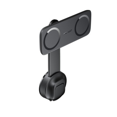 „ACEFAST“ D60 double magnetic car phone holder (on the dashboard) - black