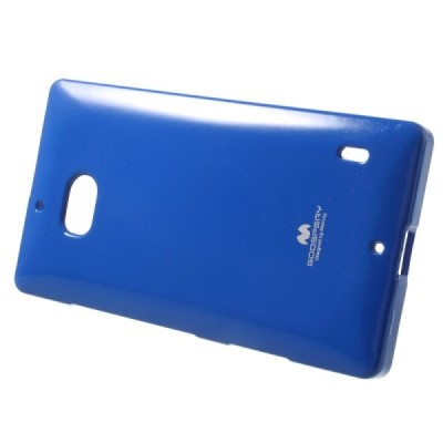 Nokia Lumia 930 mėlynas Mercury kieto silikono (TPU) dėklas / Priedai.lt