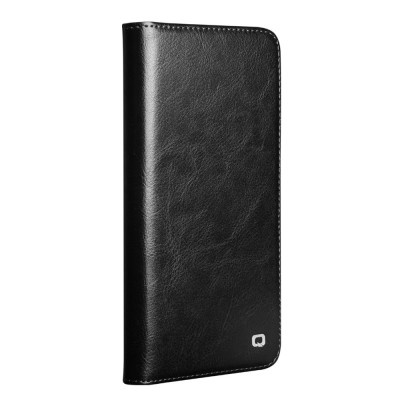 "QIALINO" flip case cover - black (Galaxy S25 FE)