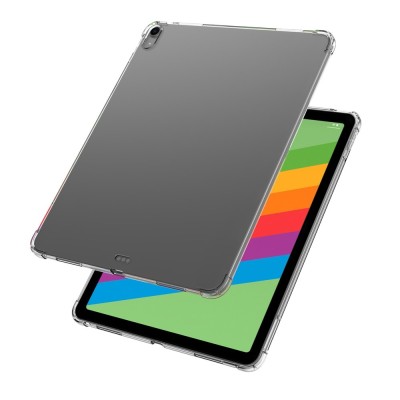 Reinforced protection hard silicone (TPU) case - transparent (iPad Air 13 (2026) / Air 13 (2025) / Air 13 (2024))