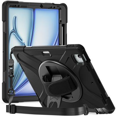 Enhanced protection (360°) case - black (iPad Air 13 (2026) / Air 13 (2025) / Air 13 (2024))