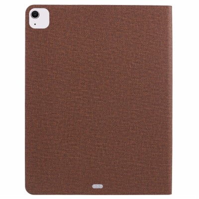 "X-LEVEL" flip textile case - Brown (iPad Air 13 2026 / iPad Air 13 2025 / iPad Air 13 2024)