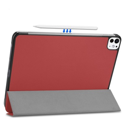 „Saige" Flip case - Burgundy (iPad Pro 11 (2025) / 11 (2024))
