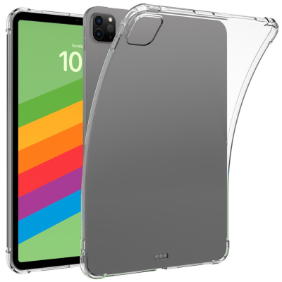 Reinforced protection hard silicone (TPU) case - transparent (iPad Pro 13 (2025) / 13 (2024))