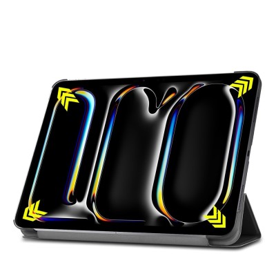 „Saige" Flip case - Black (iPad Pro 13 (2025) / 13 (2024))