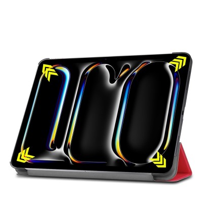 „Saige" Flip case - Red (iPad Pro 13 (2025) / 13 (2024))