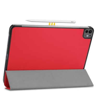 „Saige" Flip case - Red (iPad Pro 13 (2025) / 13 (2024))