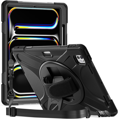 Enhanced protection (360°) case - black (iPad Pro 13 (2025) / 13 (2024))