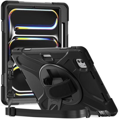 Enhanced protection (360°) case - black (iPad Pro 11 (2025) / 11 (2024))