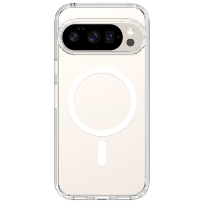 "Tubi" MagSafe Hard Silicone (TPU) Case - Clear (Pixel 10 Pro / 10 / 9 Pro / 9)