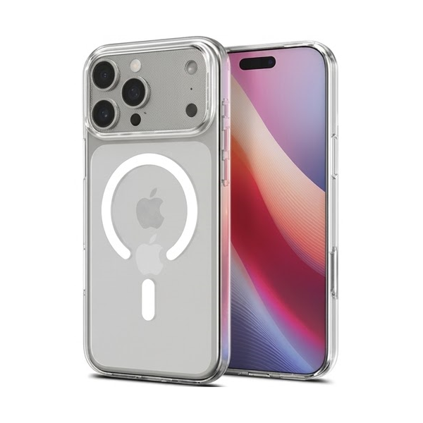 "Spigen" Liquid Crystal MagFit Case - Clear (iPhone 17 Pro Max)