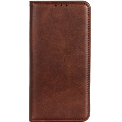 "Binfen" Split flip book case - brown (Xiaomi 17T)