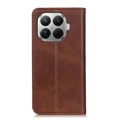"Binfen" Split flip book case - brown (Xiaomi 17T)