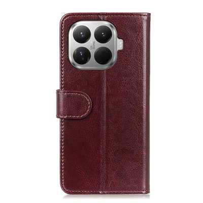 "Binfen" flip book case - brown (Xiaomi 17T)