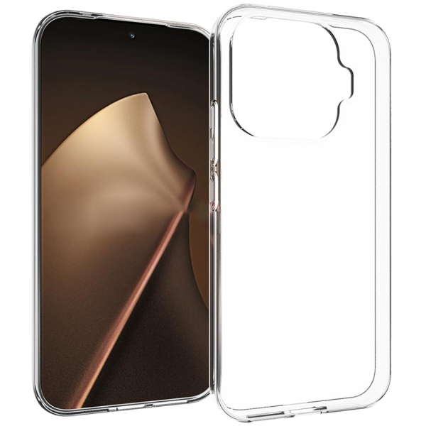 Hard silicone (TPU) case - transparent (Xiaomi 17T)