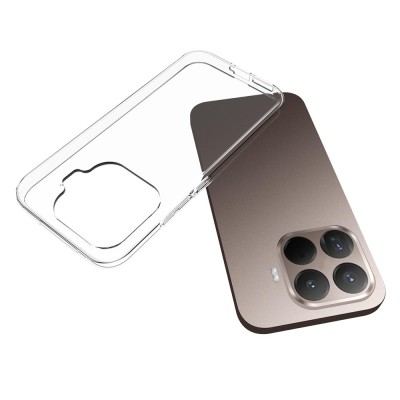 Hard silicone (TPU) case - transparent (Xiaomi 17T)