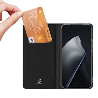 "Dux Ducis" Skin Solid Flip Case - black (Xiaomi 17T)