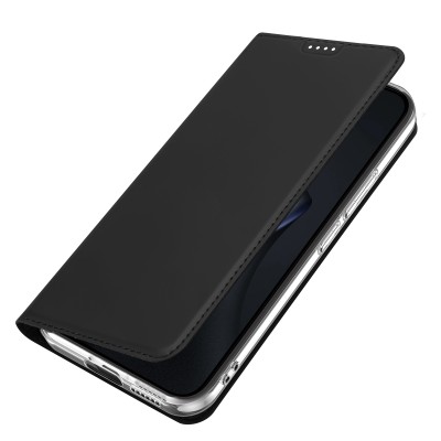 "Dux Ducis" Skin Solid Flip Case - black (Xiaomi 17T)