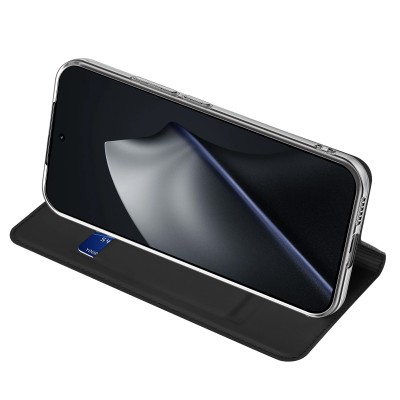 "Dux Ducis" Skin Solid Flip Case - black (Xiaomi 17T)