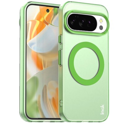 "IMAK" Candy MagSafe Matte Hard Silicone (TPU) Case - Green (Pixel 10 Pro XL)
