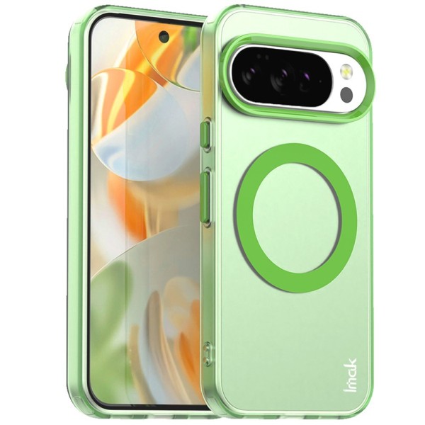 "IMAK" Candy MagSafe Matte Hard Silicone (TPU) Case - Green (Pixel 10 Pro XL)
