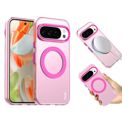 "IMAK" Candy MagSafe Matte Hard Silicone (TPU) Case - pink (Pixel 10 Pro XL)