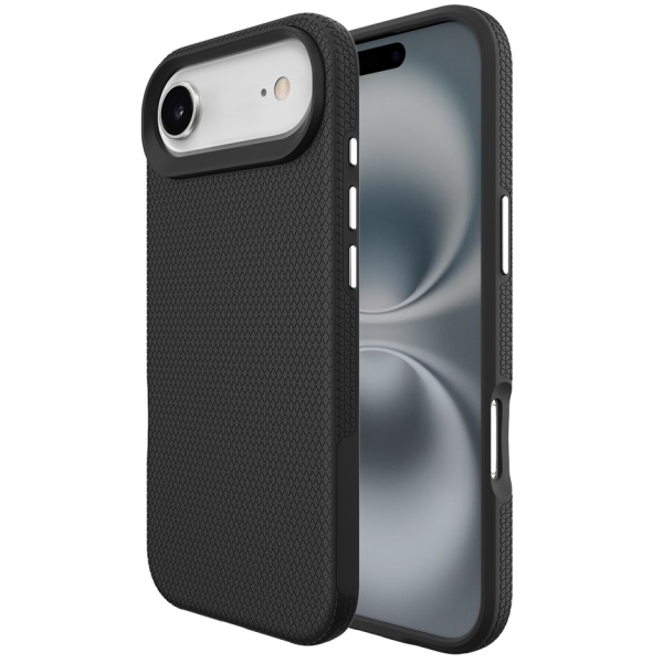 „TUKU“ Shockproof Magsafe hard silicone case - black (iPhone Air)